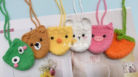 手工编织蛋袋教程网红,轻松学做时尚家居小物